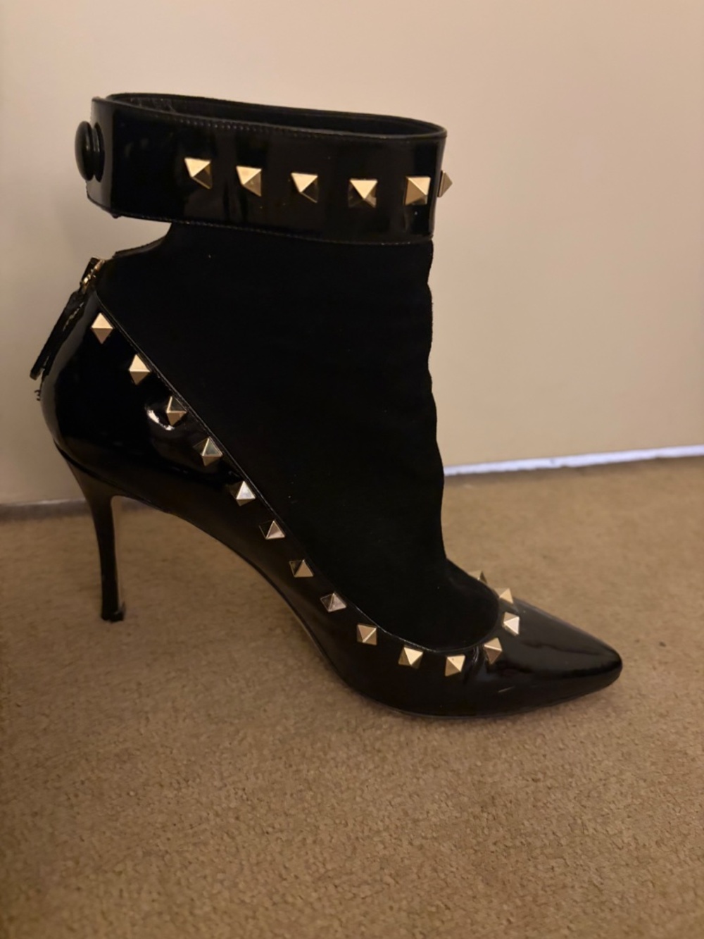 Valentino Studded Bootie Heel - Picture 2 of 6